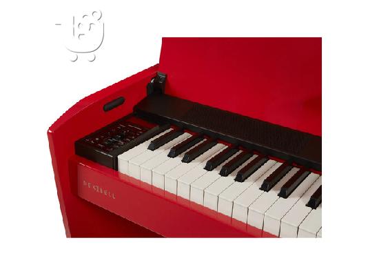Dexibell VIVO H10 Digital Upright Piano with Bench (Polished Red)